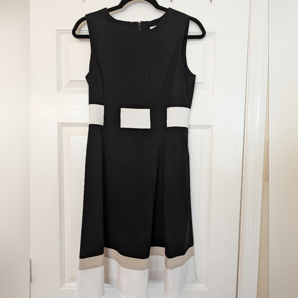 CALVIN KLEIN Sleeveless Aline Dress